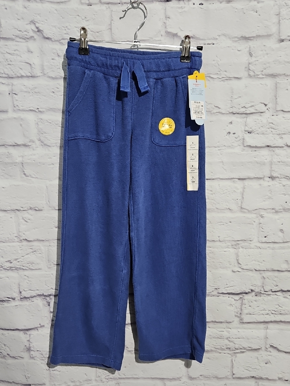 Cat & Jack Blue Jogger Wide Leg Pants